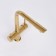 Kitchen mixer Wasserkraft A8377, double -leaf, with access to drinking, glossy gold 92401
