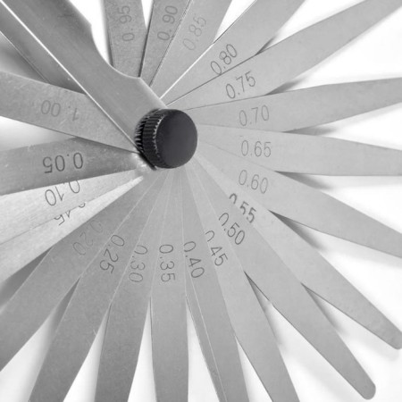 Fan-fan “Service Key”, 0.05-1.0 mm, step 0.05 mm, 20 sheets, in a blister-1