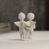 Polystone souvenir "Snow -white angels with the book" 5.7x4.4x3.3 cm