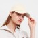 Feminine cap monophonic minku Milk color, rr 58
