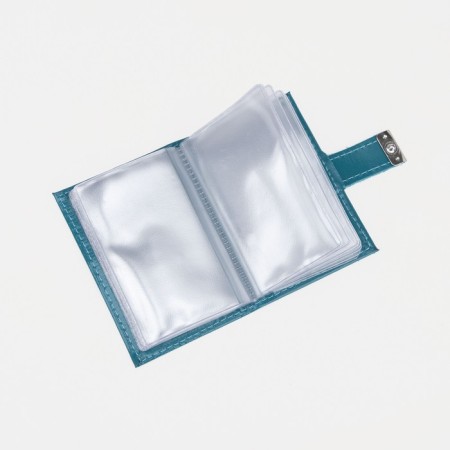 Busmaker on the button, 18 cards, the color turquoise-2