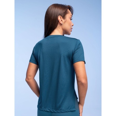 Sports T -shirt Feminic, size s, sea wave color-1
