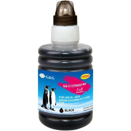 Ink G&G GG-C13T00Q140, for Epson Ecotank 7700/7750, 140ml, black-1