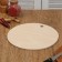 Wooden cutting board "Circle with a pen", 25 × 25 × 0.6 cm