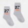 Noski children's terry, the color is light gray, size 20-22