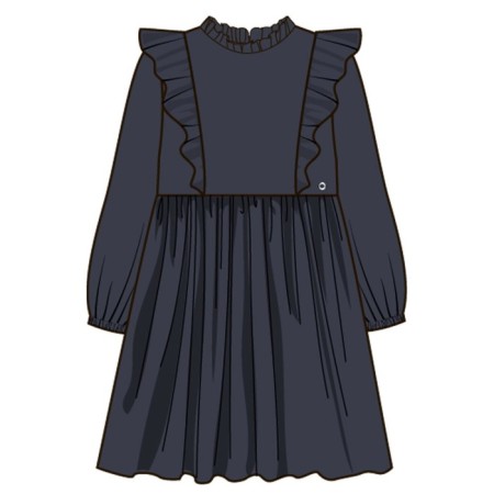 Dress for girls, height 134 cm-7