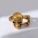 Ring "Right" Skull, color black gold, dimensionless