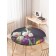 The tablecloth "Spring tulips", round, oxford, elastic band, size 120x120 cm, diameter 75-100 cm