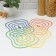 Set of boards of cutting flexible shares "Assorted", 4 pcs, 30 × 23 cm, color mix