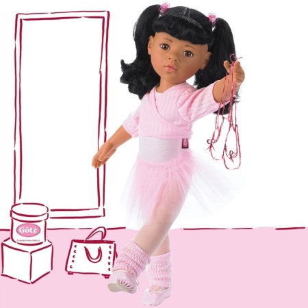 GOTZ doll "Hannah ballerina", Asian, size 50 cm-1