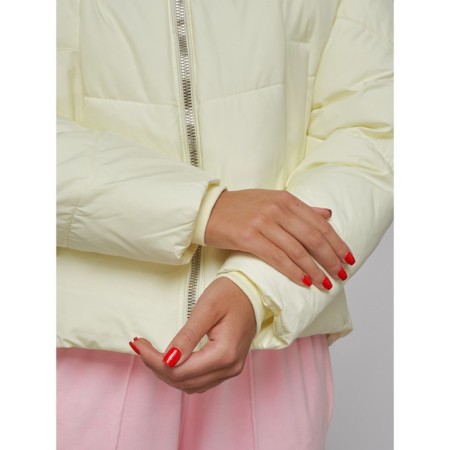 Winter jacket, size 44, light yellow color-8