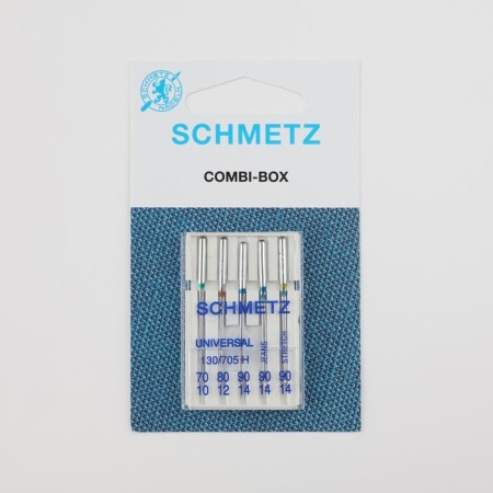 Needles for household sewing machines, multi, No. 70-90, 5 pcs-3