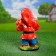 Garden figure "Gnome with mushrooms" Malaya 23x21x39 cm