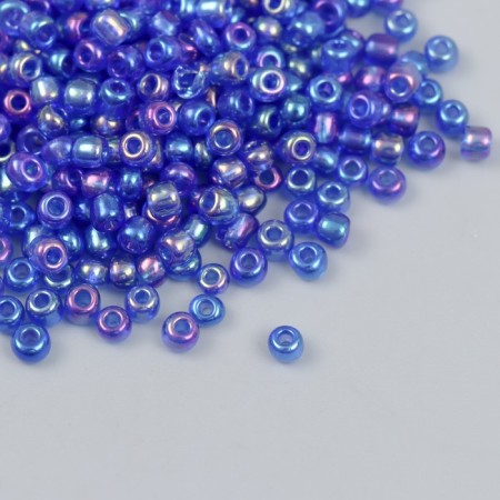 Glass beads 6/0 "purple" chameleon 450 grams