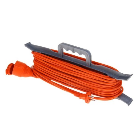 An extension cord on the frame USh-6, 1x30 m, without grounding, PVS 2x0.75 mm2