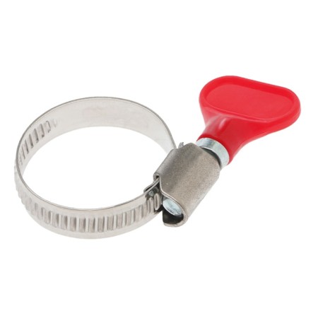 Clamp with the "lamb" Zein English, diameter 20-32 mm, width 9 mm, stainless steel
