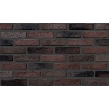 Barcelona gypsum tiles, brick mix No. 4, smoked, 1 sq m.