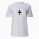 T -shirt Women's "Airplane", white color, size 46
