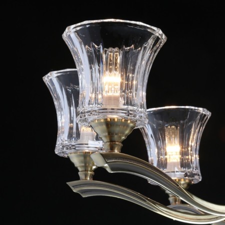 Amanda chandelier, size 80x88x80 cm, 320W 8xe14 IP 20-6