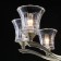 Amanda chandelier, size 80x88x80 cm, 320W 8xe14 IP 20