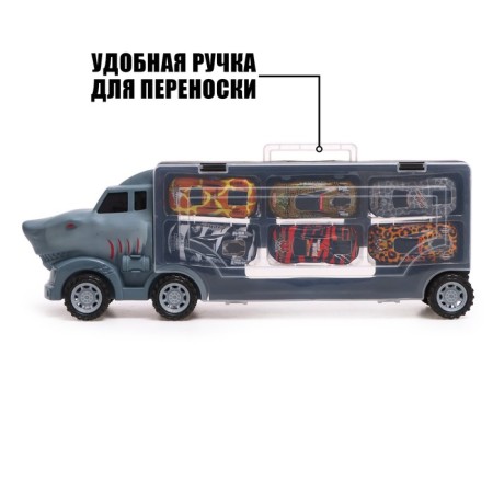 Truck "Shark. Carrier ", with cars 6 pcs.-3
