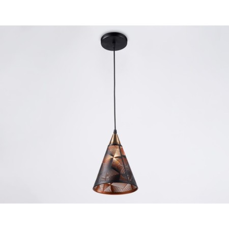 Suspended Ambrella Light, Loft, TR8431, E27, Black Color, Gold-3