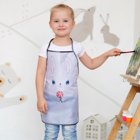 Apron Children's Ethel "Bunny", 49 x 39 cm, 100% polyester-3