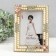 Photo frame 3082 10x15 cm "Pearls" plastic, col. gold