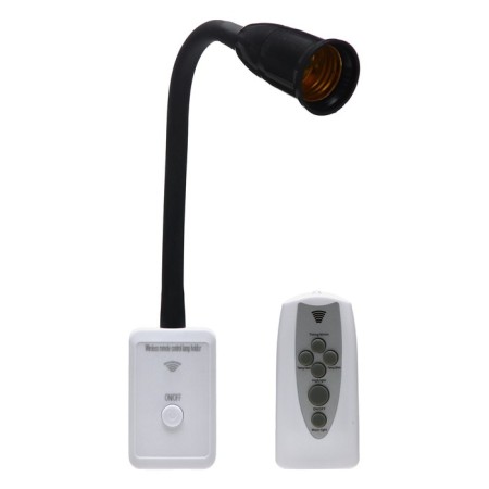 Sconces with remote control "Cindy" E27 15W black 4x2x33cm-13