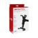 Torso tablet holder for a headrest, sliding up to 20cm, width of gripping 6-10 cm