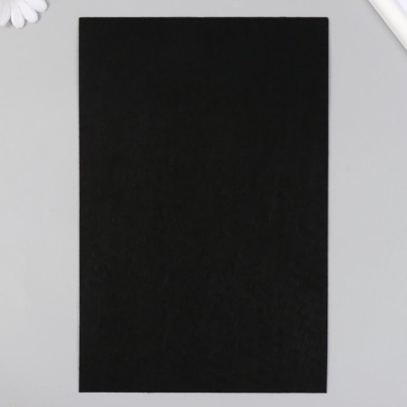 Fetr hard 1 mm "black" set 10 sheets format A4-3