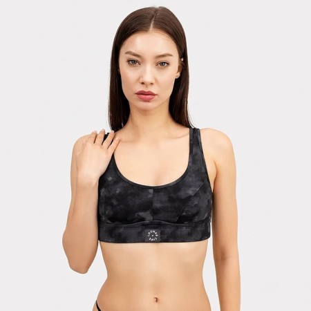 T -shirt (top) female, black color, size 46 (m)