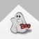 The "Ghost" icon is a horror story, white-orange color in ferrous metal