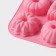 Baking uniform "German cupcake", silicone, 17 × 17 cm, 4 cells, pink color