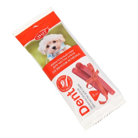 Biff dent chewing snack with a flaw for dogs mini, 20 g-1