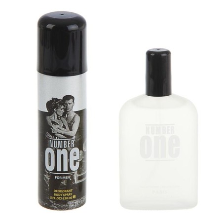 Gift set for men: toilet water Number One+Deodorant-4