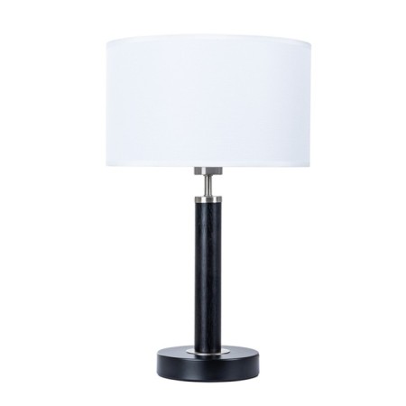 Decorative table lamp Arte Lamp Robert A5029LT-1SS, E27, 60 W, 30x30x48 cm, black-1
