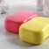 Road soap dish, 11 × 7 × 4 cm, color mix