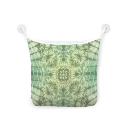 Organizer in a bathtub on the suction cups "wavy hallucination", for storing toys and trifles, size 33x39 cm-2