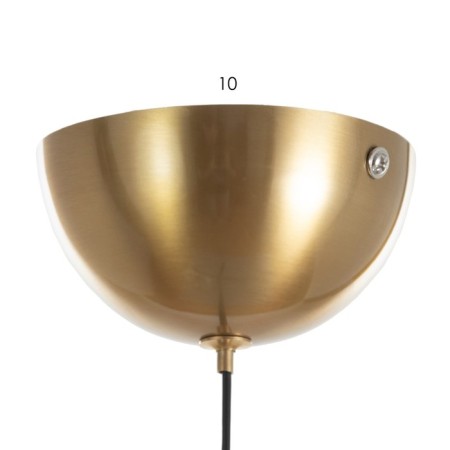 Bayerlux “Haiphi” 27W LED gold-silver 40x40x42cm-5
