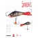 Balancir Lucky John Baltic 6 + tee, 6 cm, color 11hrt blister