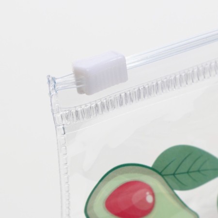 Avocado set, cosmetic bag, sleep mask and comb-8