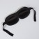 3D sleep mask, on Velcro, 22.5 × 9 cm, black color
