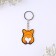 Gift set of “who I love very much”, magnet, keychain, 14.5 x 12 cm.