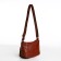 Cross-Bodi Bag on a zipper, brown color