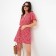 Women's dress Mist Flower, Red, R.48