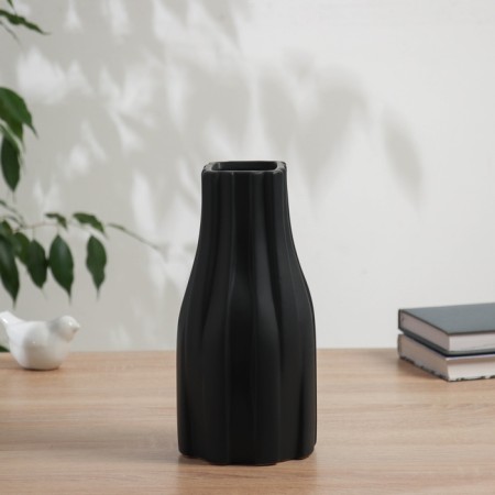 VAZA Keramics Table "Allesio" 25.5x12 cm, black