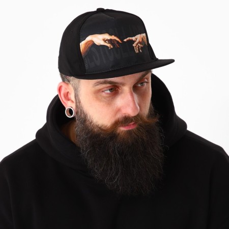 Men's cap with a straight visor Love Yourself, rn 56-12