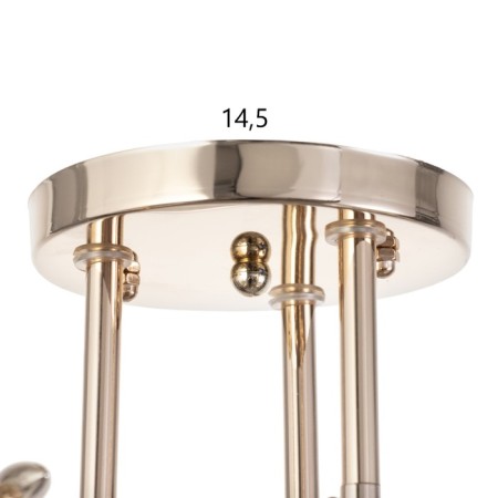 Octava chandelier 3x60W E27 gold-7