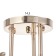 Octava chandelier 3x60W E27 gold